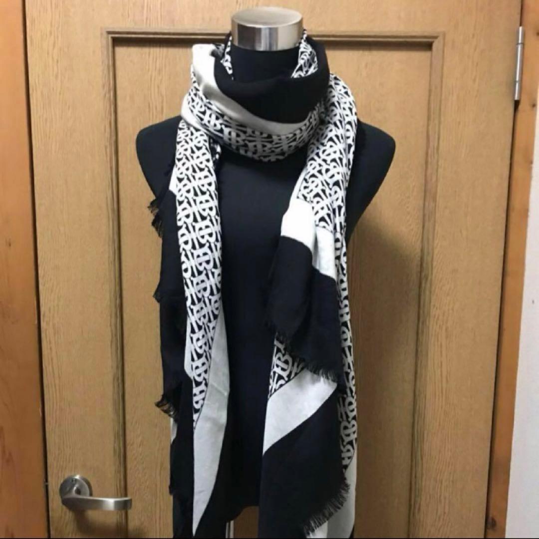 2020AW BURBERRY 最高級カシミア100% 大判スカーフ