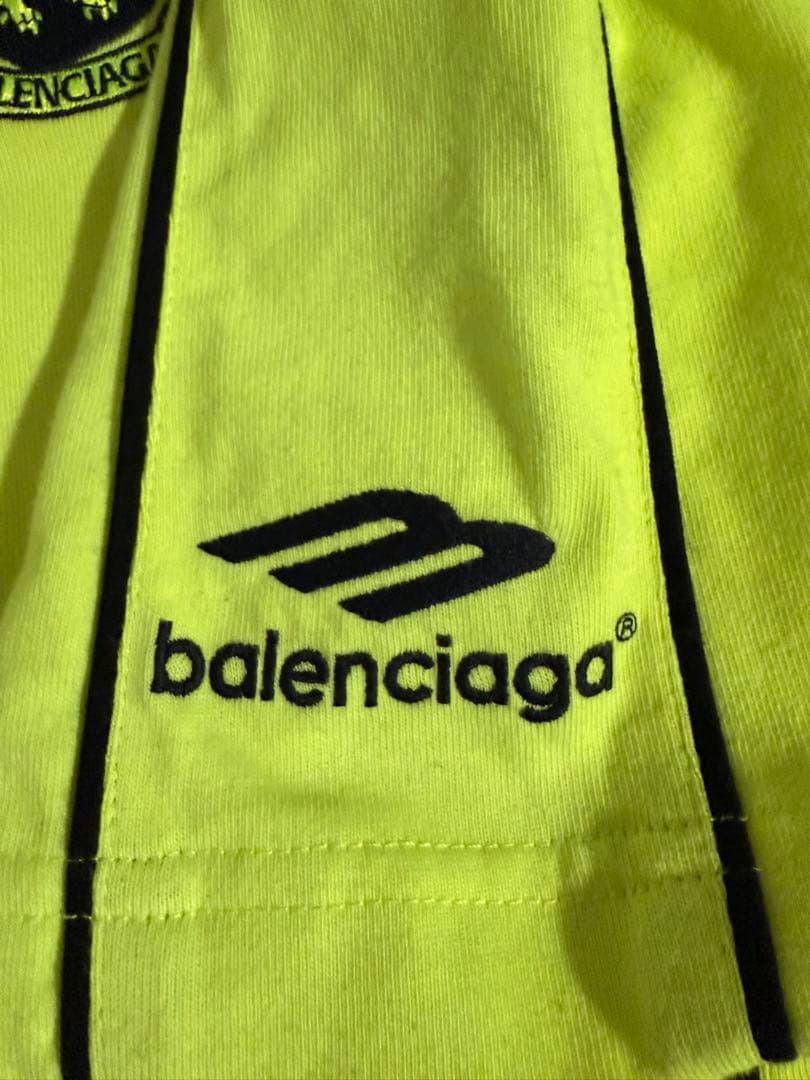 BALENCIAGA 24SS soccer Tシャツ　 国内正規品 タグ付き