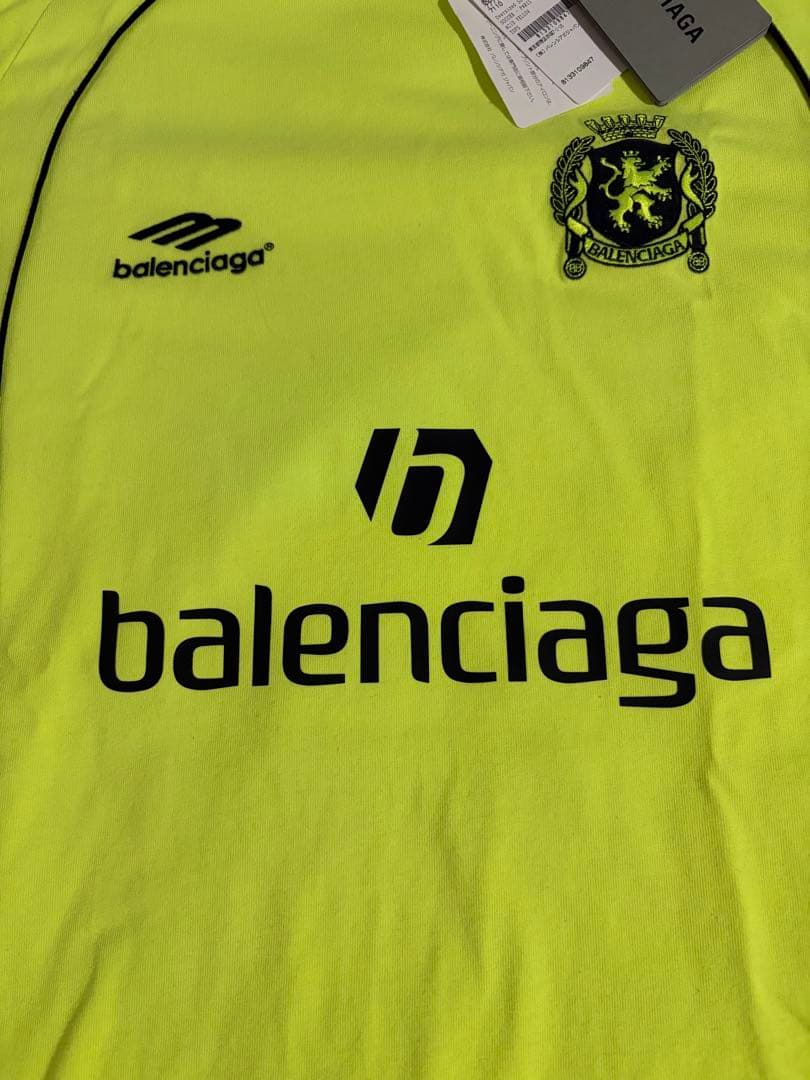 BALENCIAGA 24SS soccer Tシャツ　 国内正規品 タグ付き