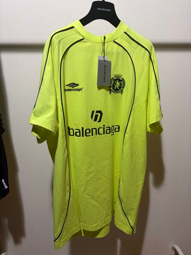 BALENCIAGA 24SS soccer Tシャツ　 国内正規品 タグ付き