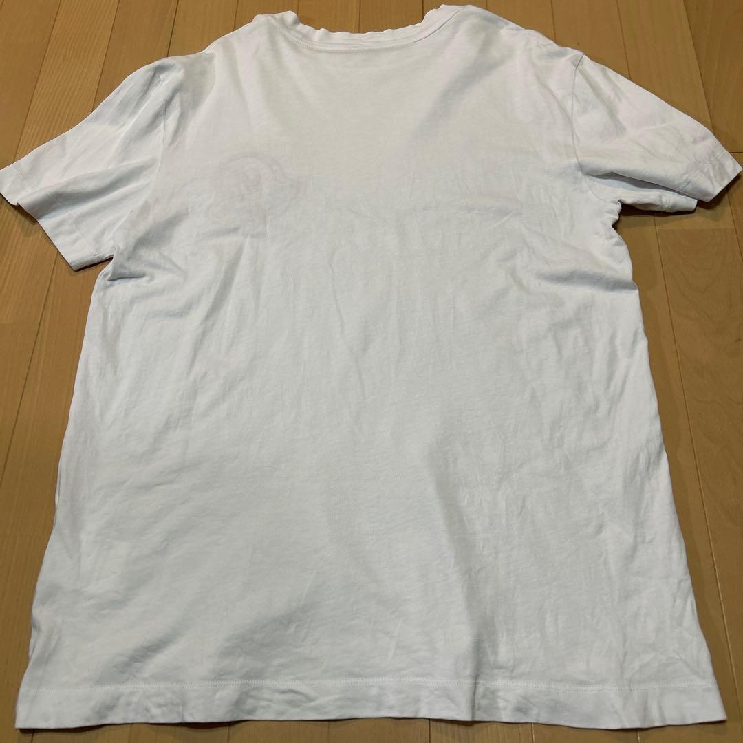 MONCLER 刺繍ロゴ Tシャツ ホワイト