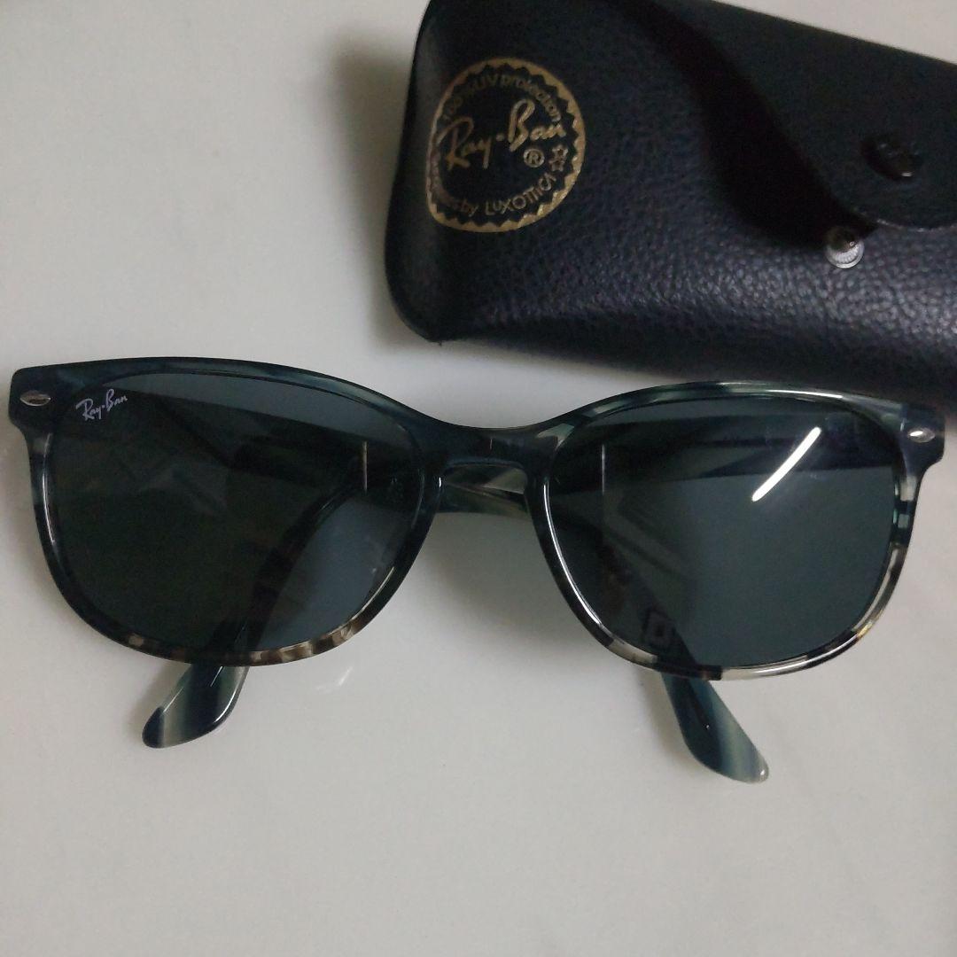 Ray-Ban RB 2184F サングラス ブルーレンズグリーン