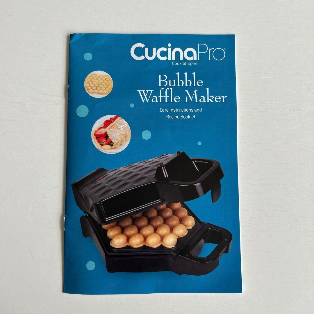 【24時間以内に発送】CucinaPro Bubble Waffle Maker