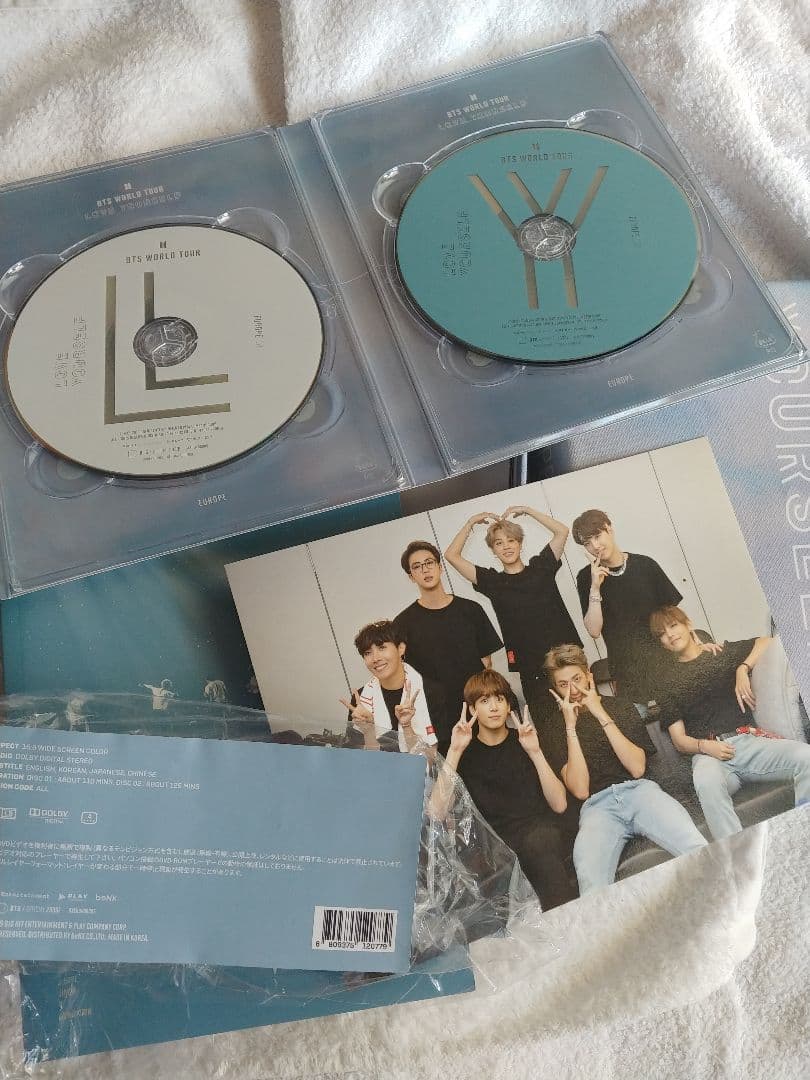 bts love your self europe dvd バンタン