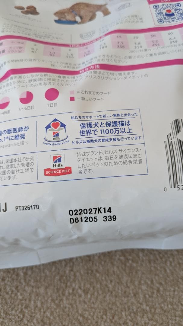 Hill's 腸内バイオーム　犬用　１キロ×３袋　未開封