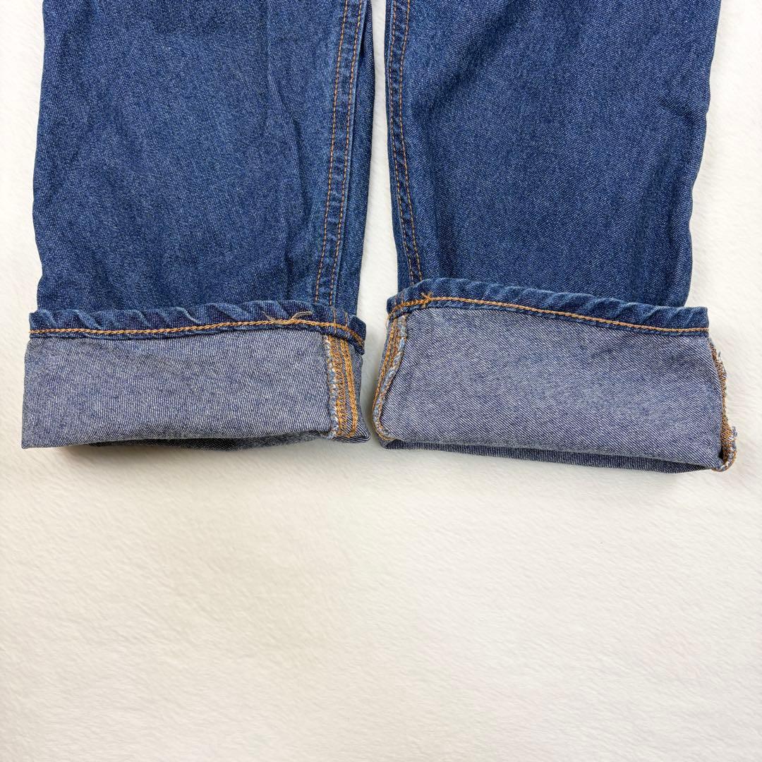 b1624【Lee】メルシーボーグー　別注コラボ　サルエルデニムパンツ　後ろ前