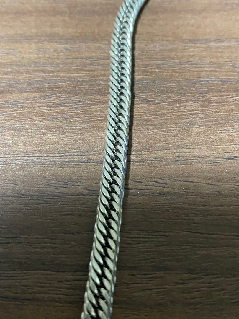 SILVER925 12面トリプル ダイヤモンドカット 50cm