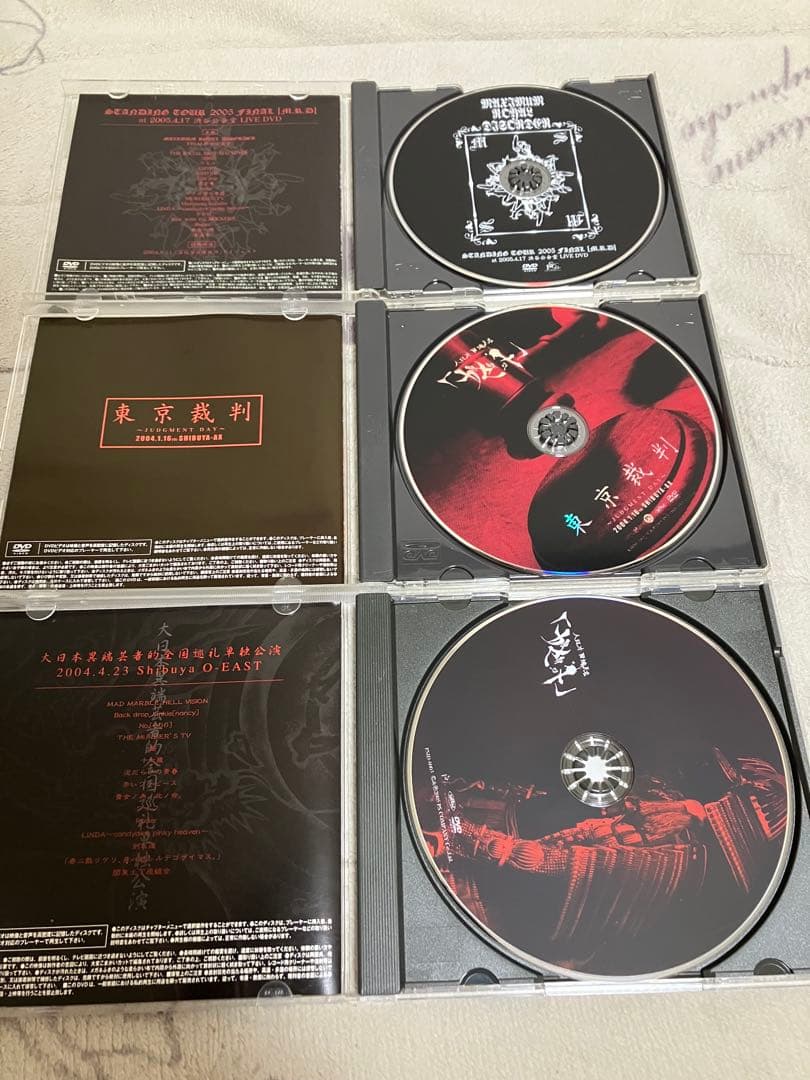 sandwich the Gazette ガゼット 初期DVDセット