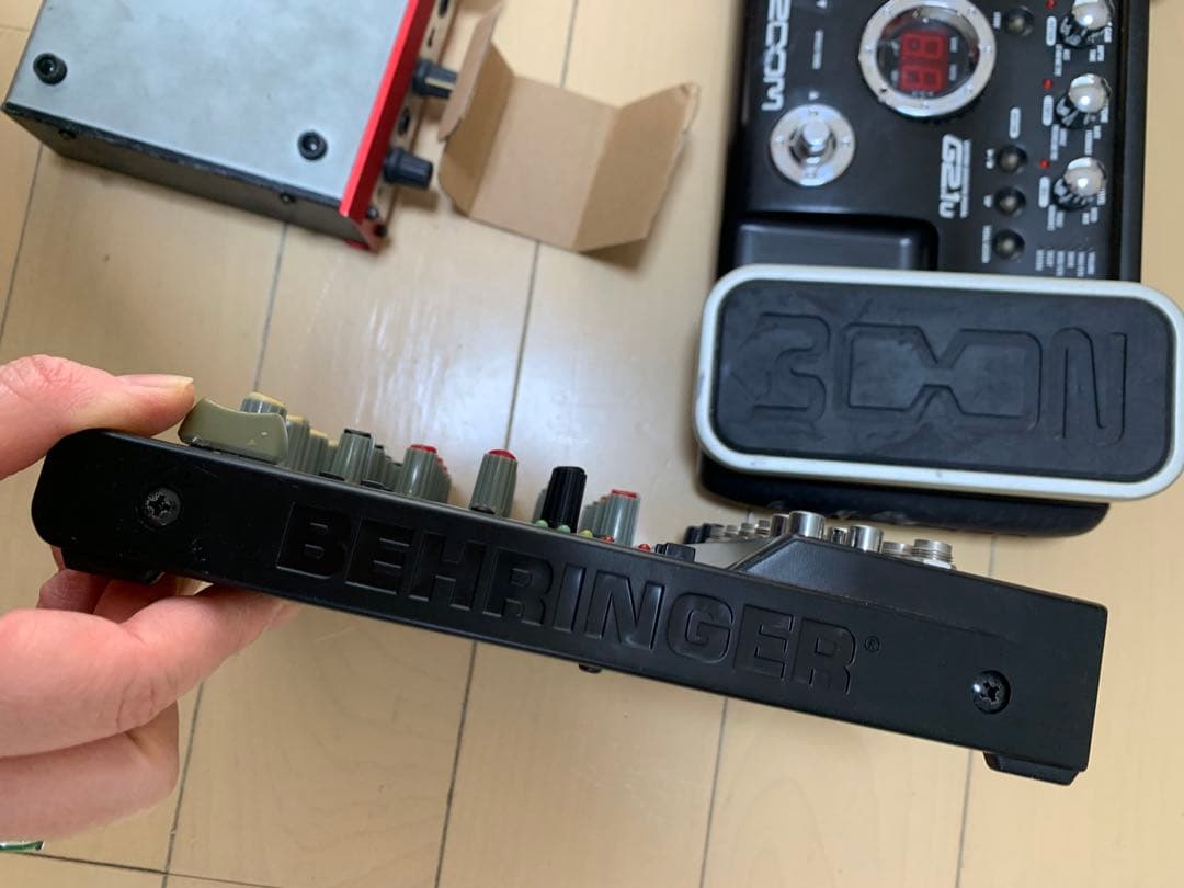 &中古ZOOM G2.1u/UW500/BEHRINGER XENYX 1002