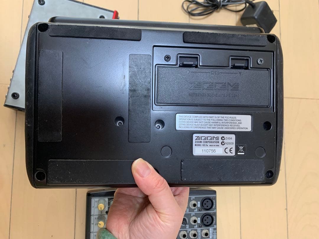 &中古ZOOM G2.1u/UW500/BEHRINGER XENYX 1002