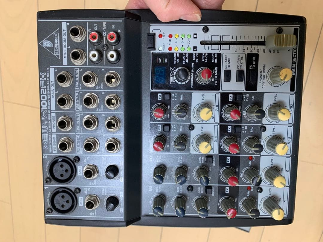 &中古ZOOM G2.1u/UW500/BEHRINGER XENYX 1002