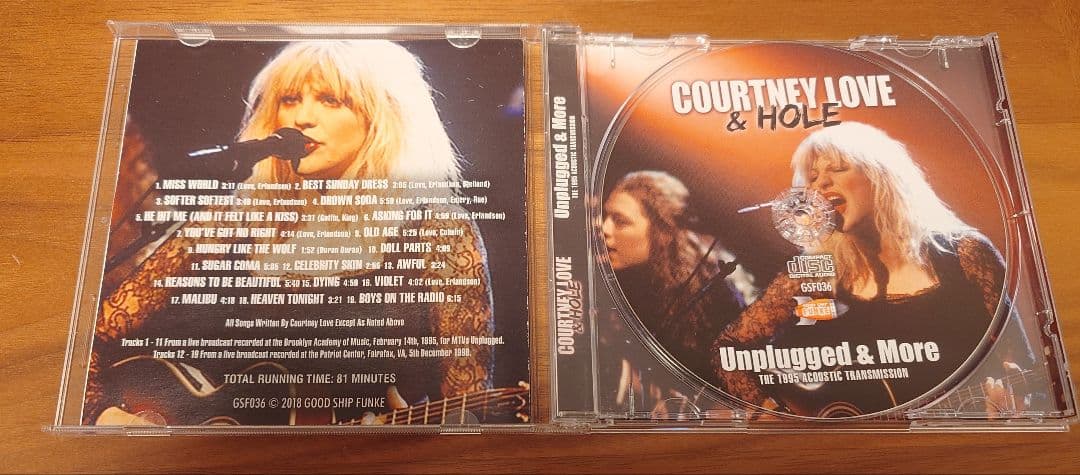 Hole Unplugged & More　CD