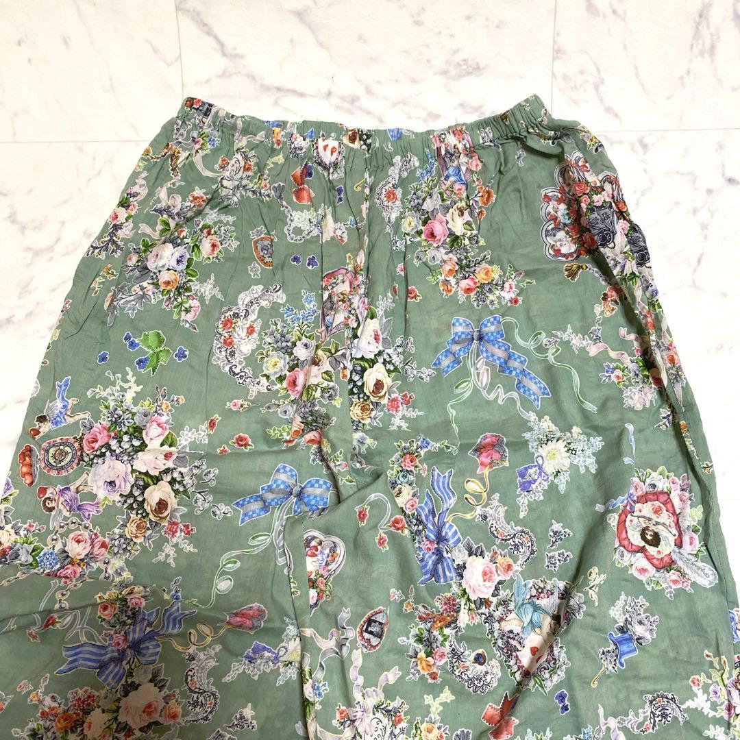 Tunic LABORATORY coco 鴨居羊子 ルームウェア 花柄 セット