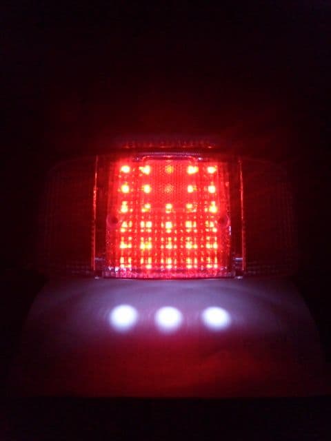 CBX400F LEDテール ジェイド MBX XJR等 リアウインカーセット