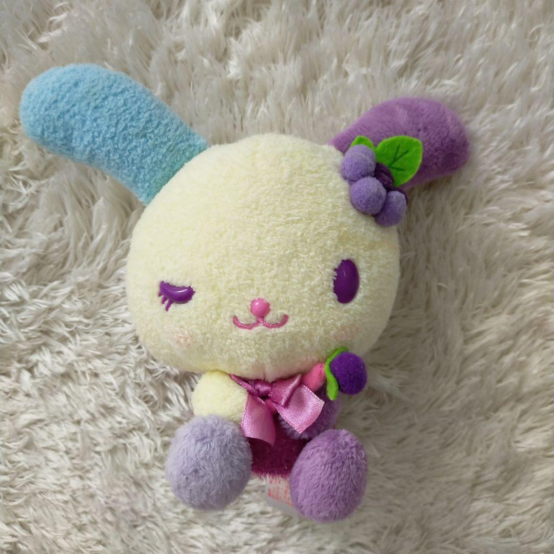 平成レトロ ウサハナ ぬいぐるみ 2006 ぶどう 非売品 レア　Y2K
