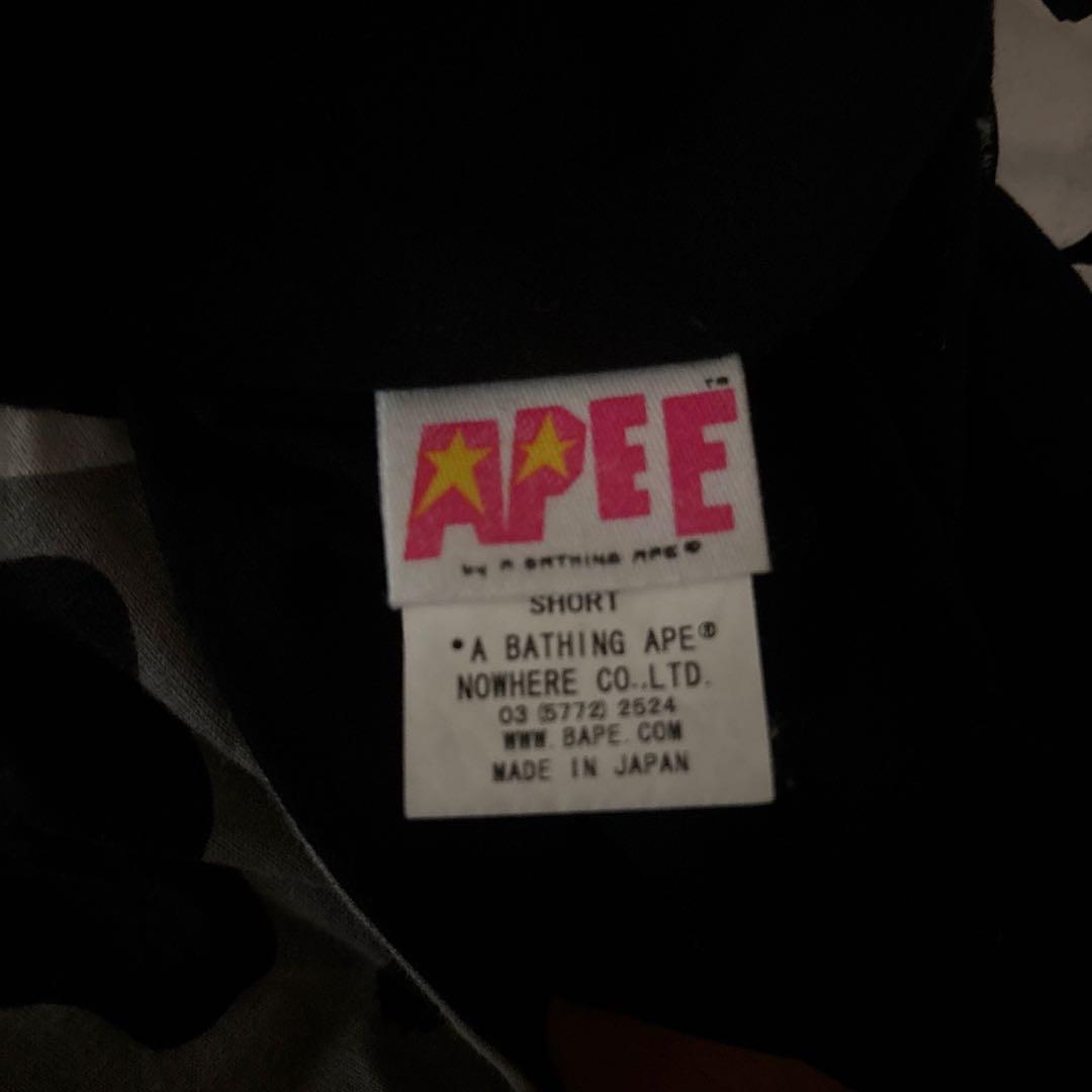 A BATHING APE Tシャツ リバーシブル y2k 平成ギャル