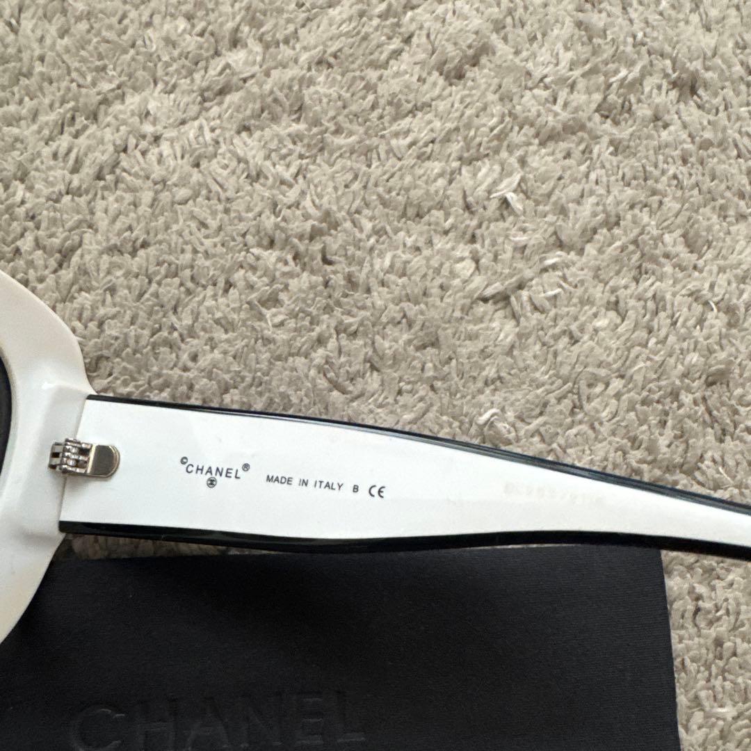 CHANEL サングラス 9091B ホワイト