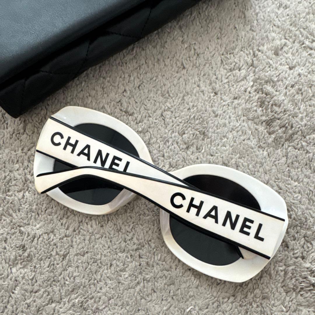 CHANEL サングラス 9091B ホワイト