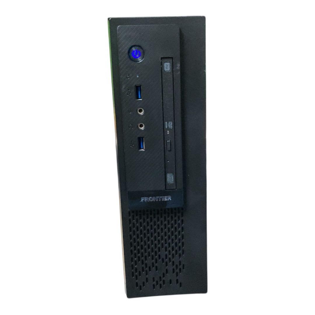 【Win11対応小型PC】FRONTIER i3 8100 16GB SSD搭載