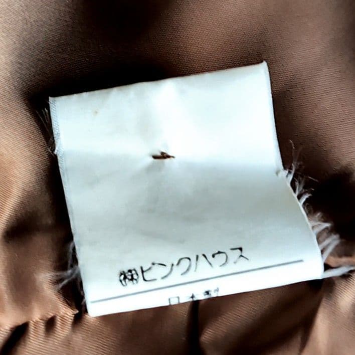 美品 カールヘルム ガングラブチェック ウール ツイード ベスト ジレ ブラウン