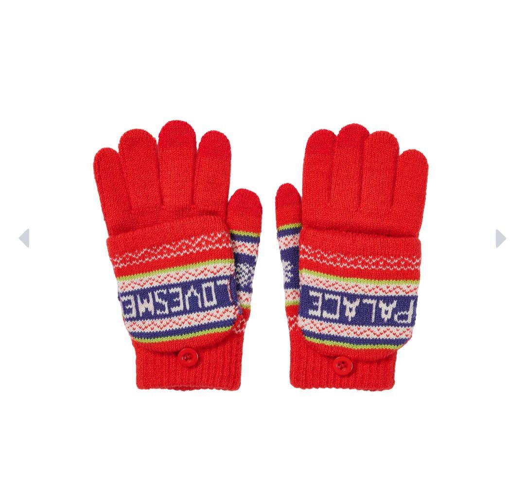 【定価以下‼️】PALACE LOVES ME KNITTED GLOVES