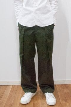 KHONOROGICA　KICS DOCUMENT　バイカラーダブルタックパンツ
