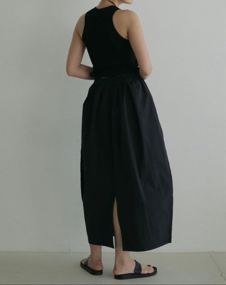 スカート anuke. Nylon Balloon Skirt 38