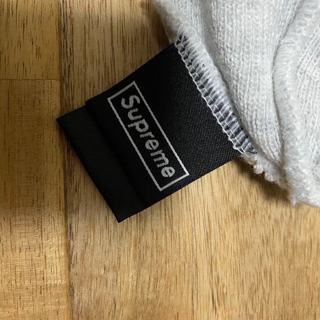 SUPREME シュプリーム x New Era S Logo ビーニー グレー