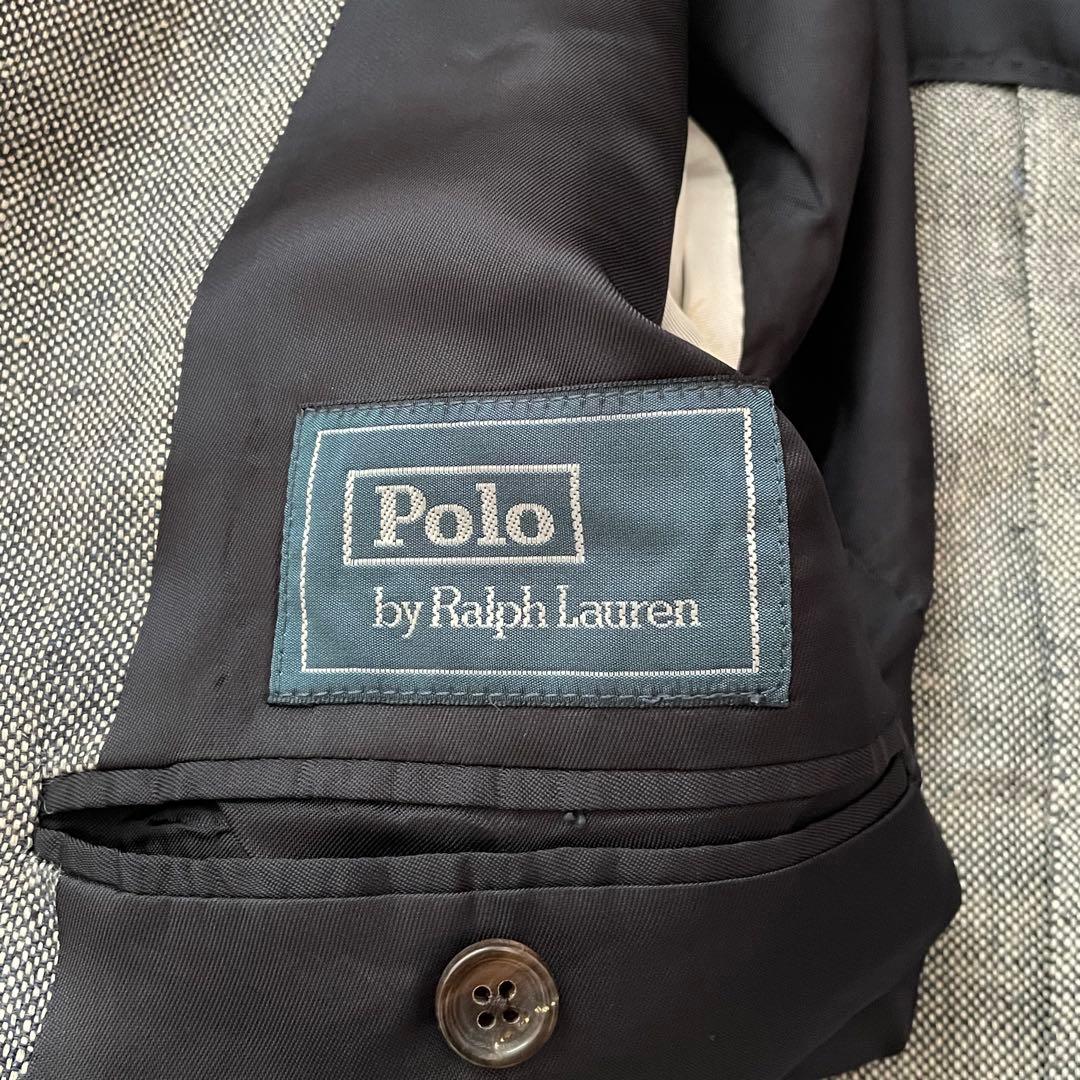 美品 Polo by Ralph Lauren リネン シルク イタリア製 40