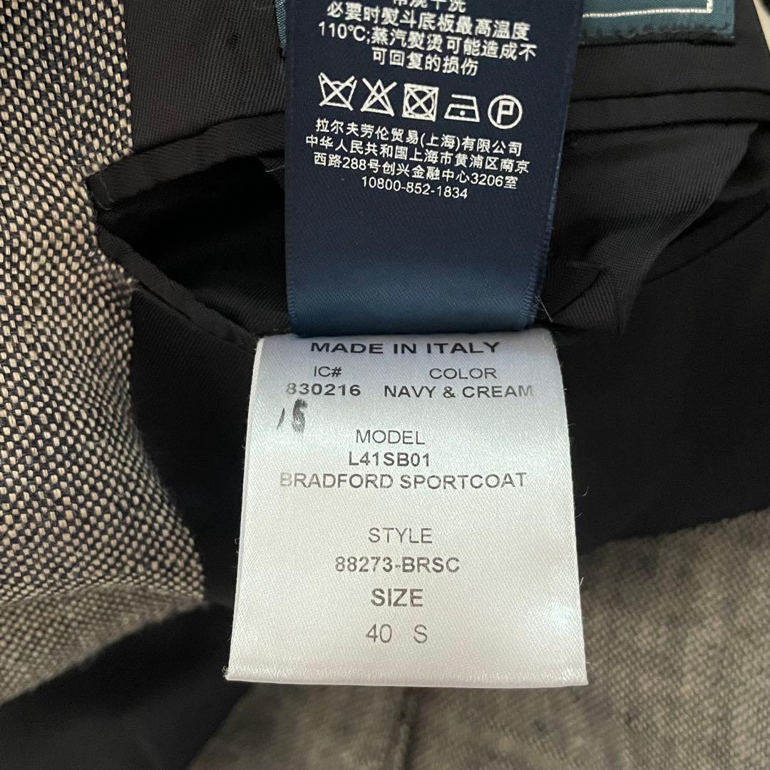 美品 Polo by Ralph Lauren リネン シルク イタリア製 40