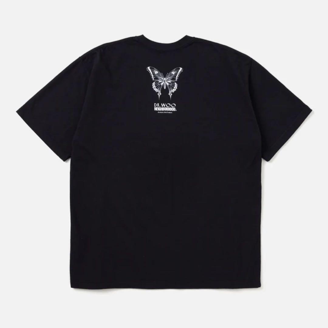 トップス NEIGHBORHOOD x Dr WOO . Tee \"Black\" M
