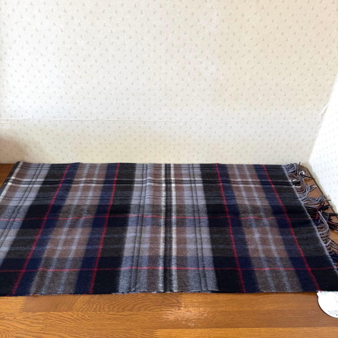 ★新品★ヴィヴィアンウエストウッド　洗えるウール１００％　大判ストール　チェック