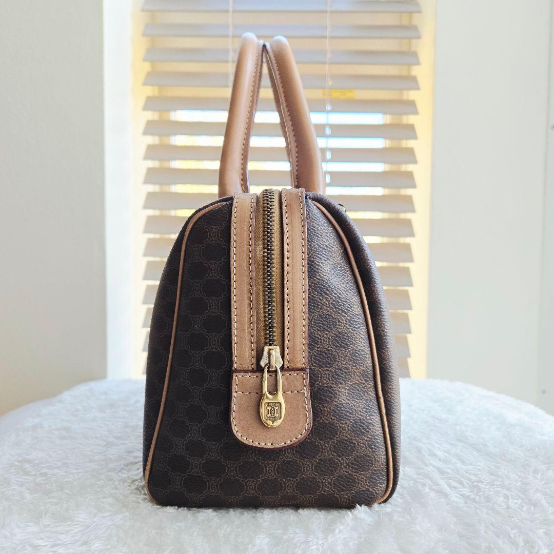 ⭐CELINE⭐ セリーヌ ミニボストンバッグ マカダム柄 トリオンフ