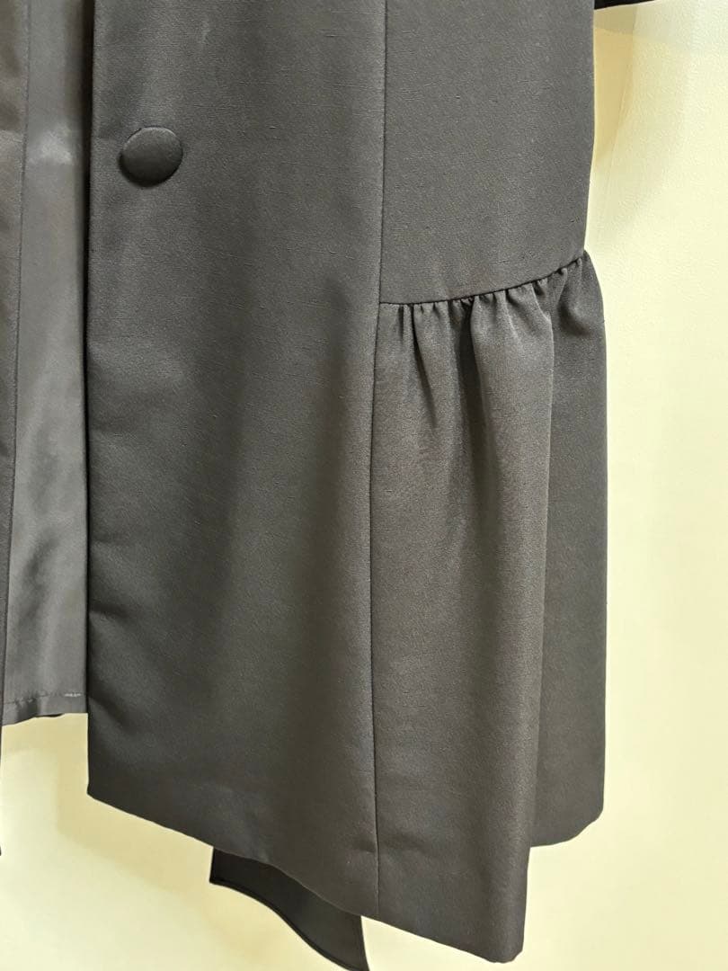再度お値下げしました。 m's gracy黒コート　新品