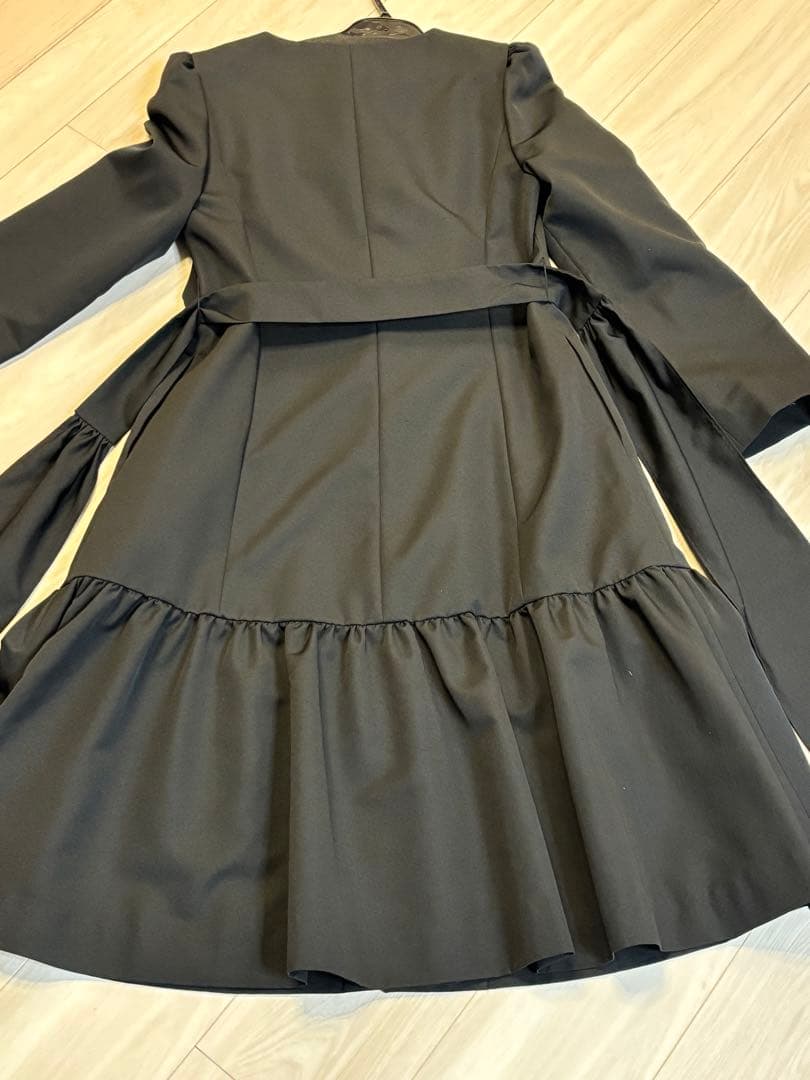 再度お値下げしました。 m's gracy黒コート　新品