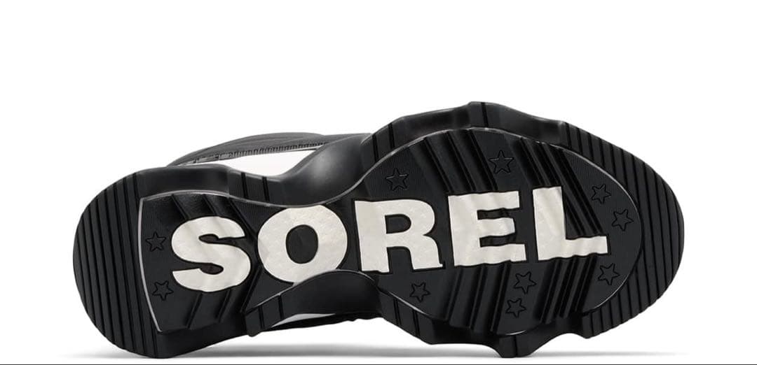 【新品未使用】SOREL キネティックインパクト　ブーツ　黒　25.0cm