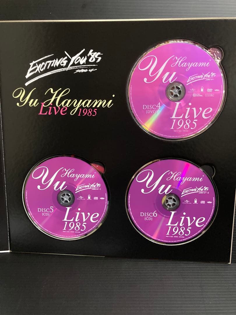 早見優 / LIVE 1984～1985 完売限定盤