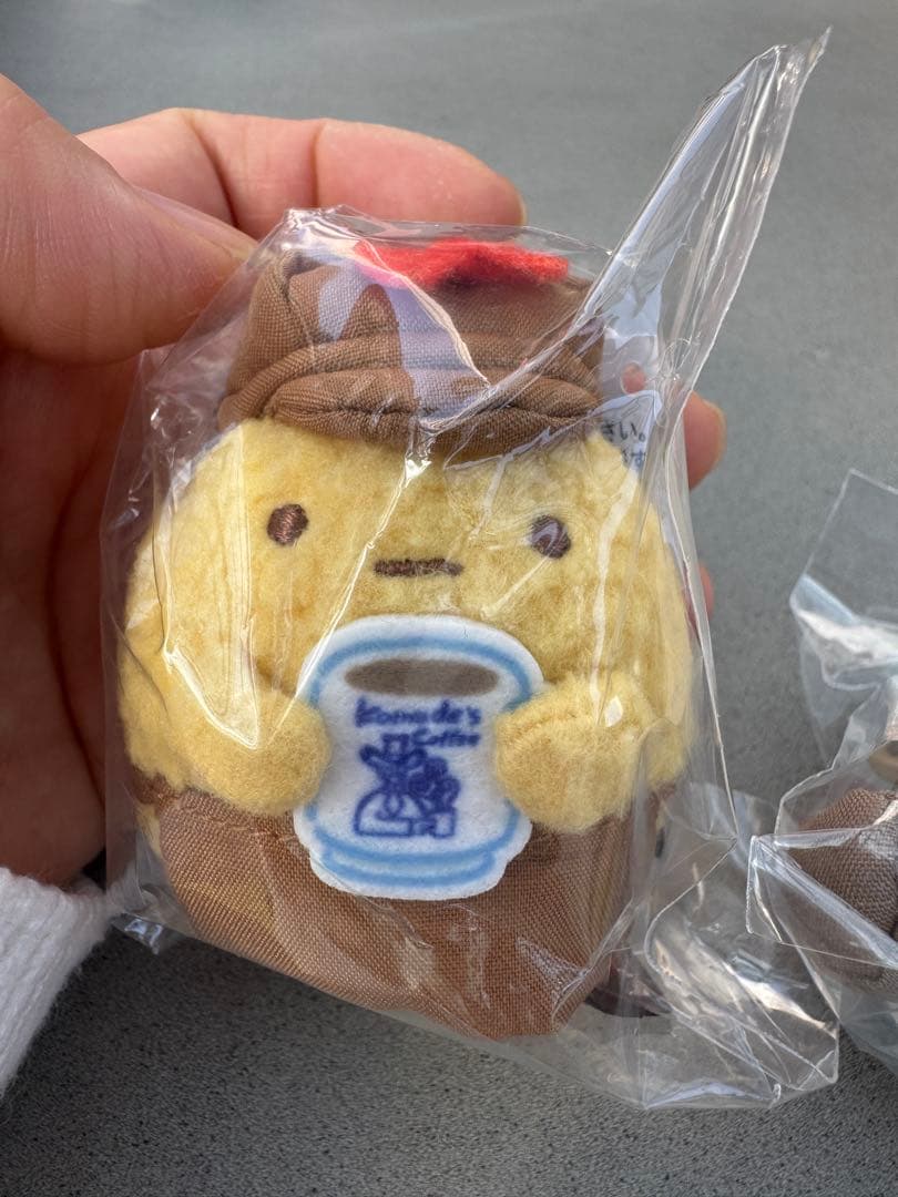 【限定品】コメダ珈琲店×すみっコぐらし えびふらいのしっぽ とかげ 2点