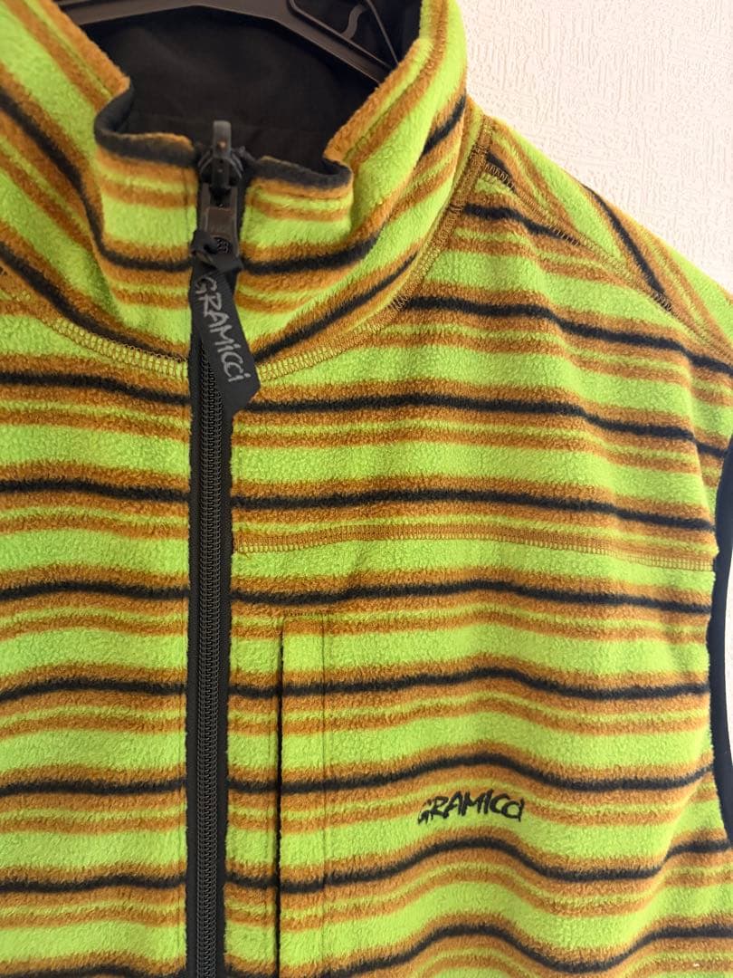トップス GRAMICCI THERMAL FLEECE REVERSIBLE VEST