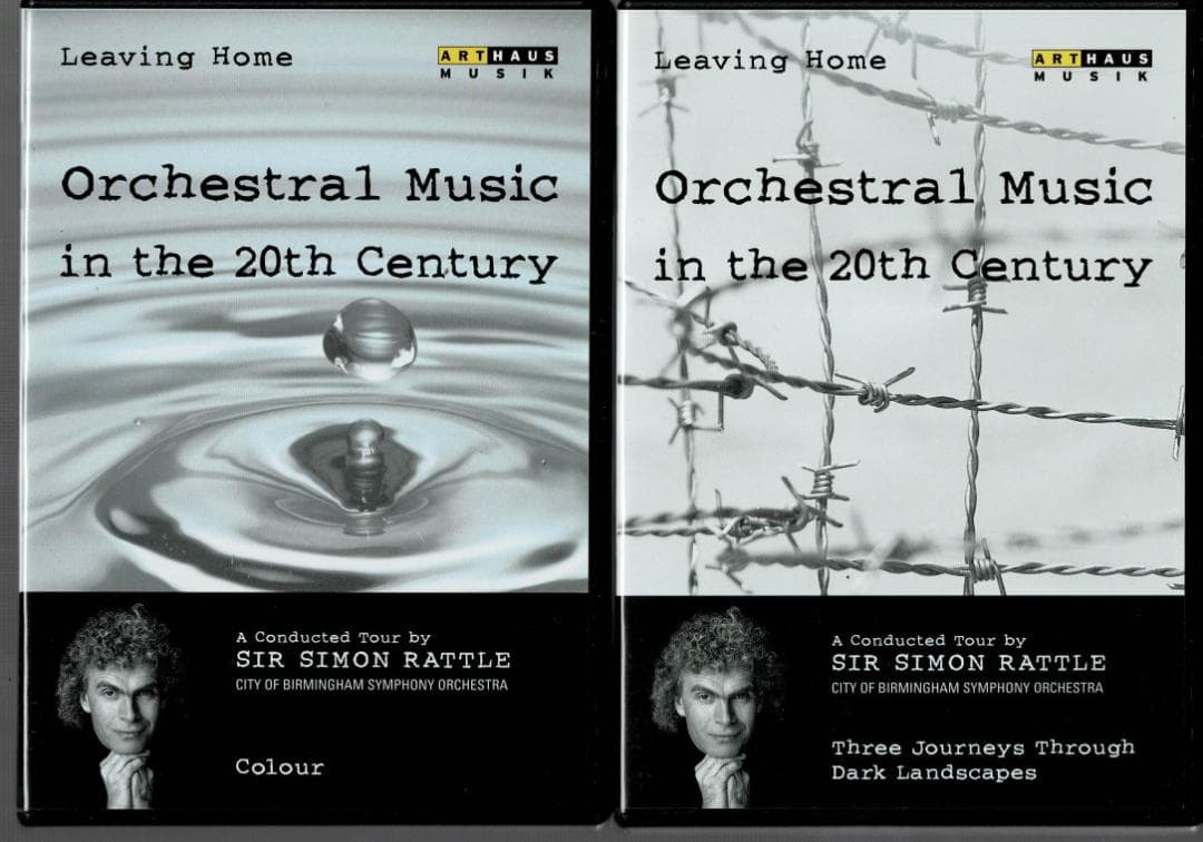 7DVD リーヴィング・ホーム 20世紀の管弦楽曲 サイモン・ラトル 音楽旅行