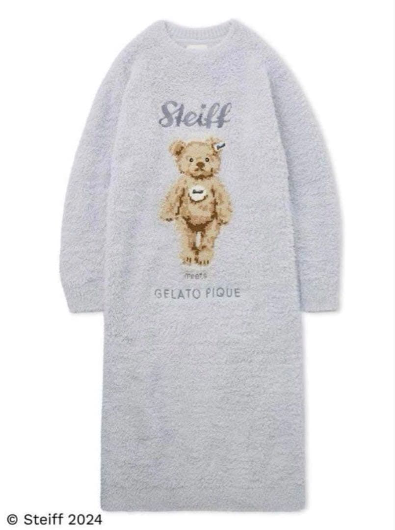 Steiff gelato pique コラボ　ルームウェア