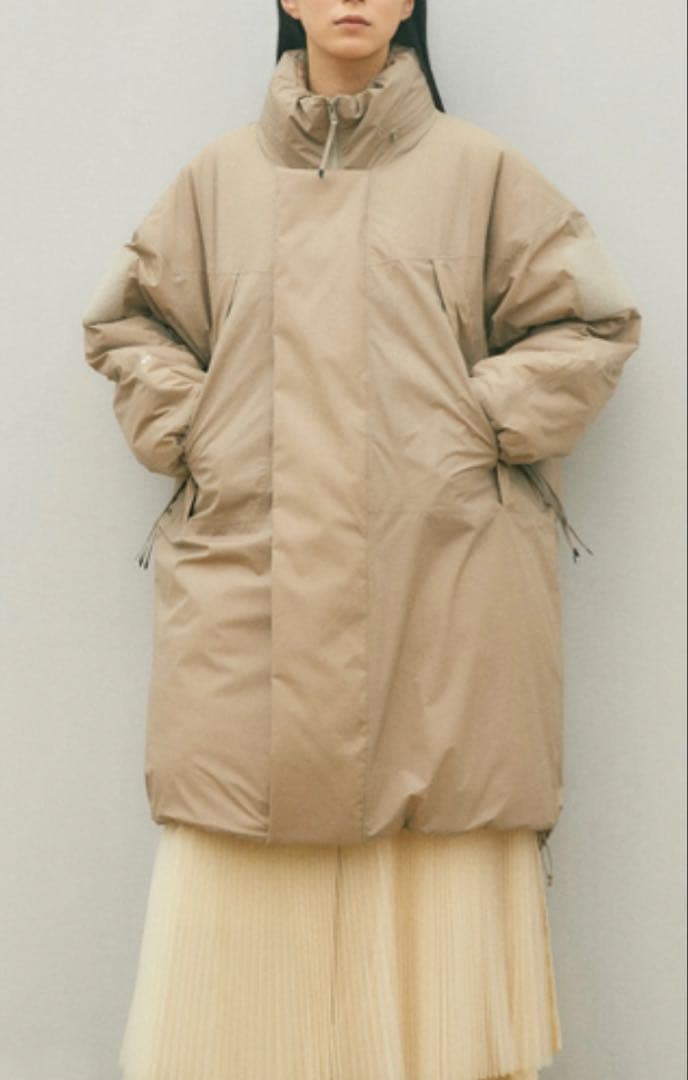 ジャケット・アウター HYKE PERTEX PUFF PARKA SAND STONE 4
