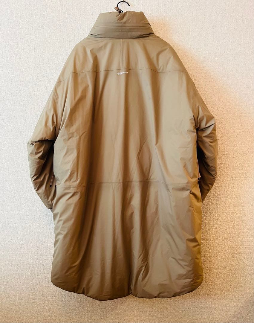 ジャケット・アウター HYKE PERTEX PUFF PARKA SAND STONE 4