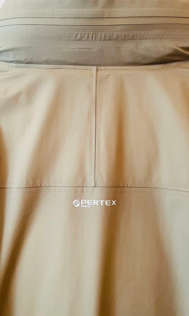 ジャケット・アウター HYKE PERTEX PUFF PARKA SAND STONE 4