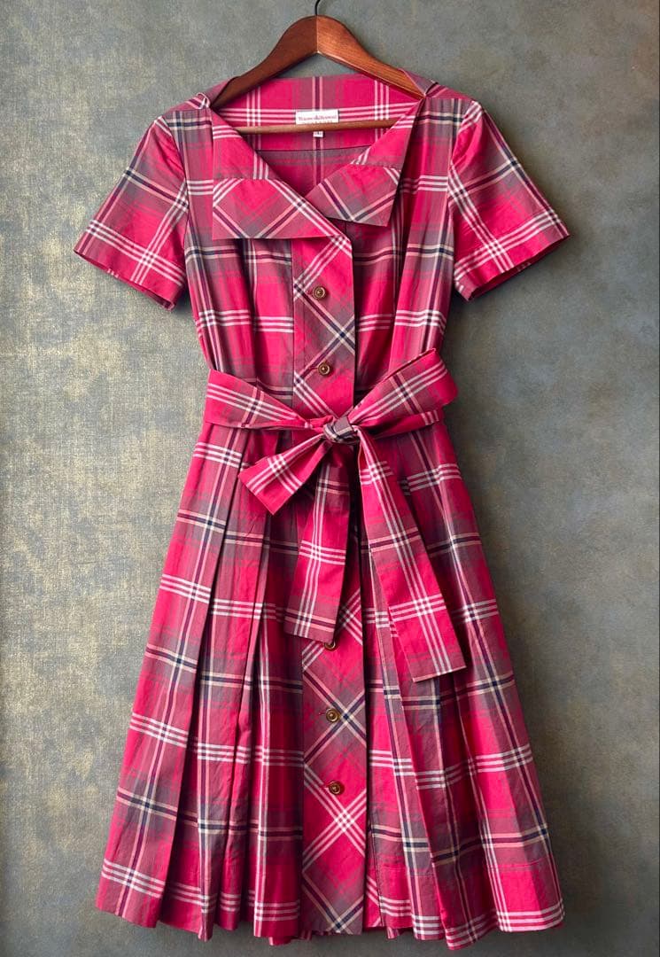 Vivienne Westwood RED LABEL 赤チェックワンピース 1
