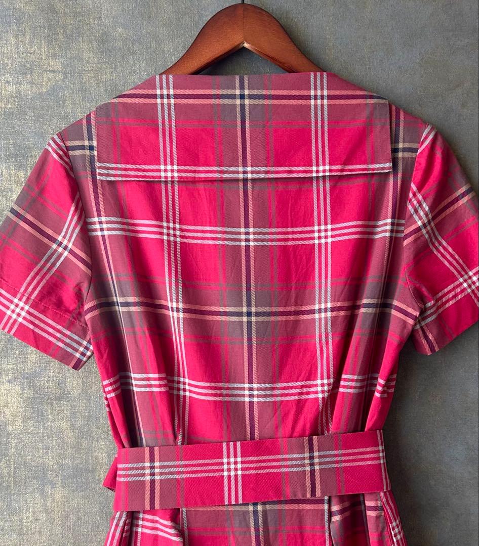 Vivienne Westwood RED LABEL 赤チェックワンピース 1