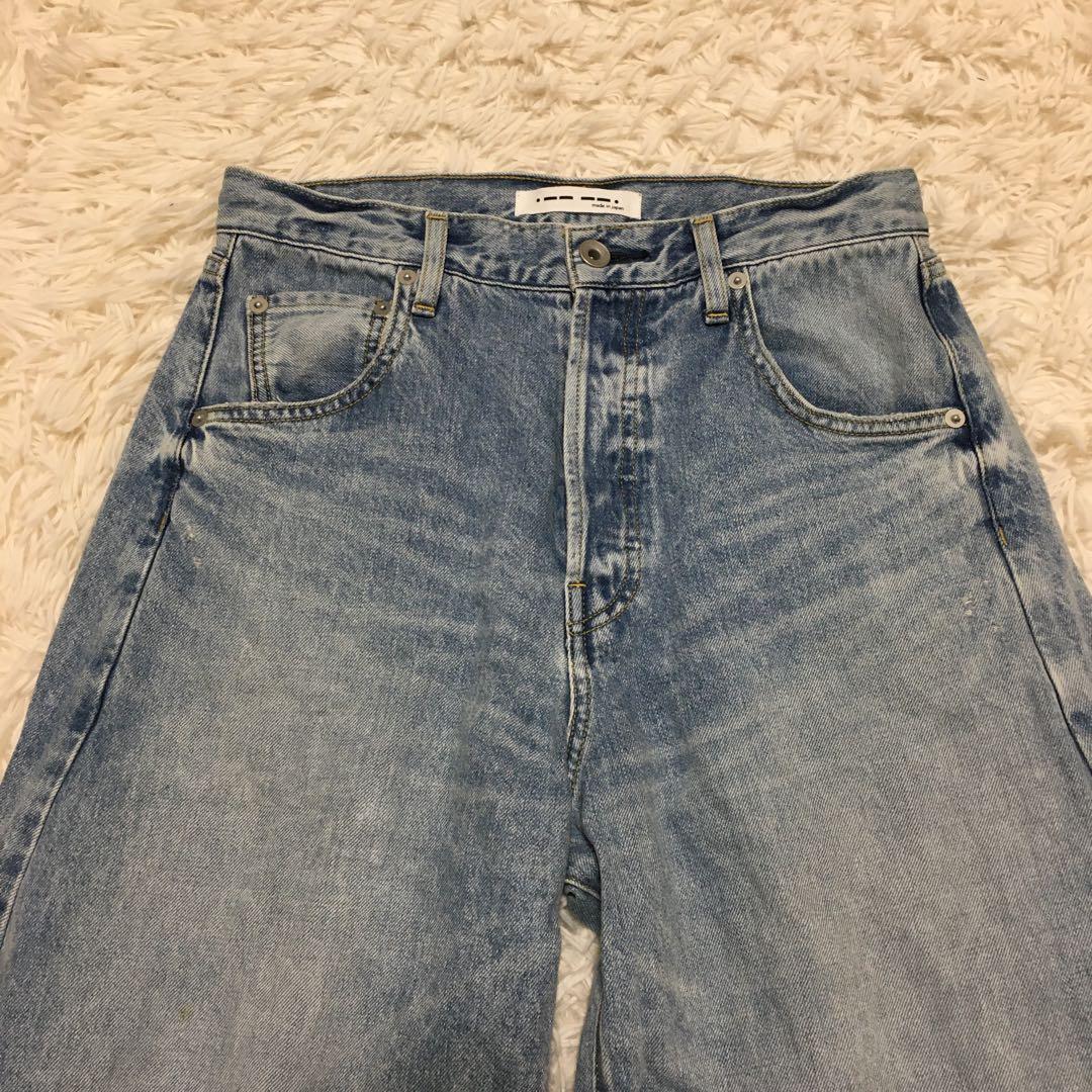 Whim Gazette ラインカーブDENIM 日本製　バレル　M〜L 38