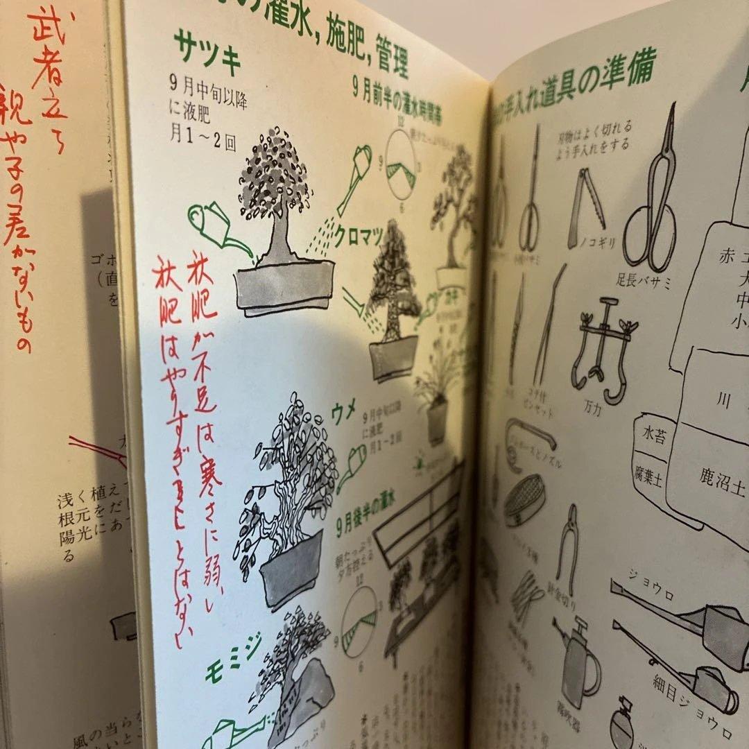 ★希少★ 絵説き 盆栽の手入れ