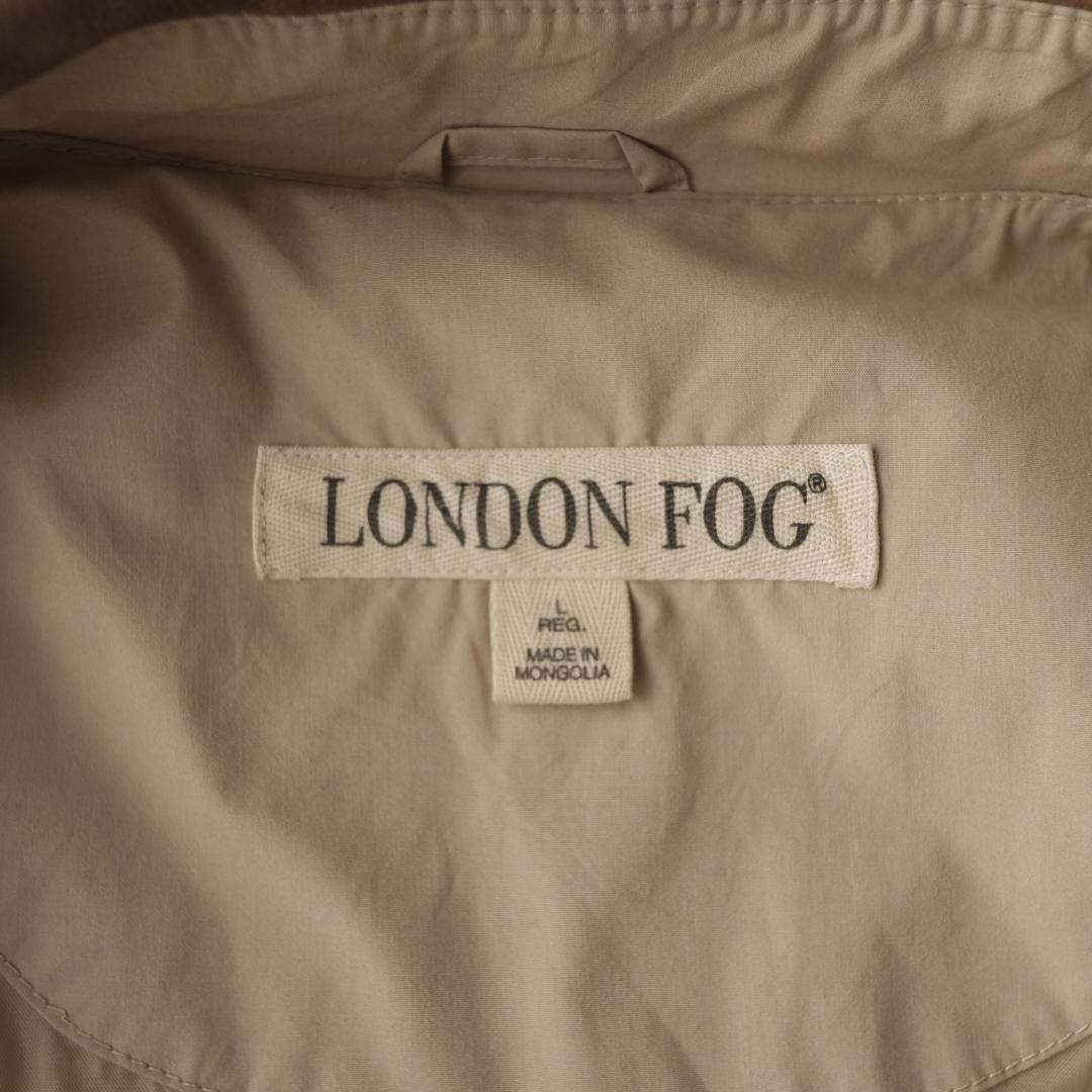 LONDON FOG 襟切替ジップアップジャケット L