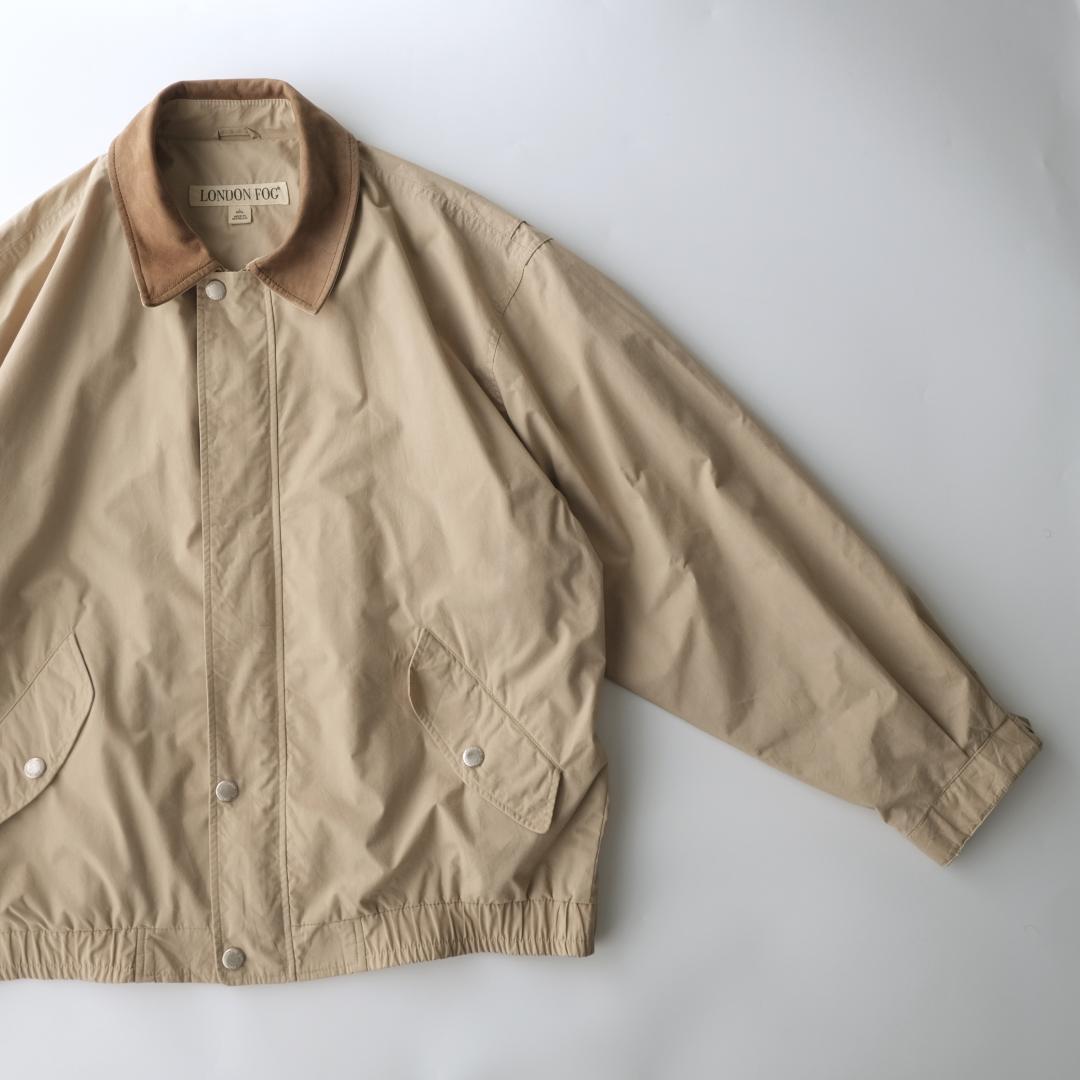 LONDON FOG 襟切替ジップアップジャケット L